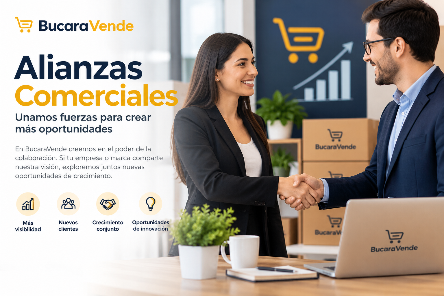 Alianzas Comerciales BucaraVende: empresas que colaboran para crecer